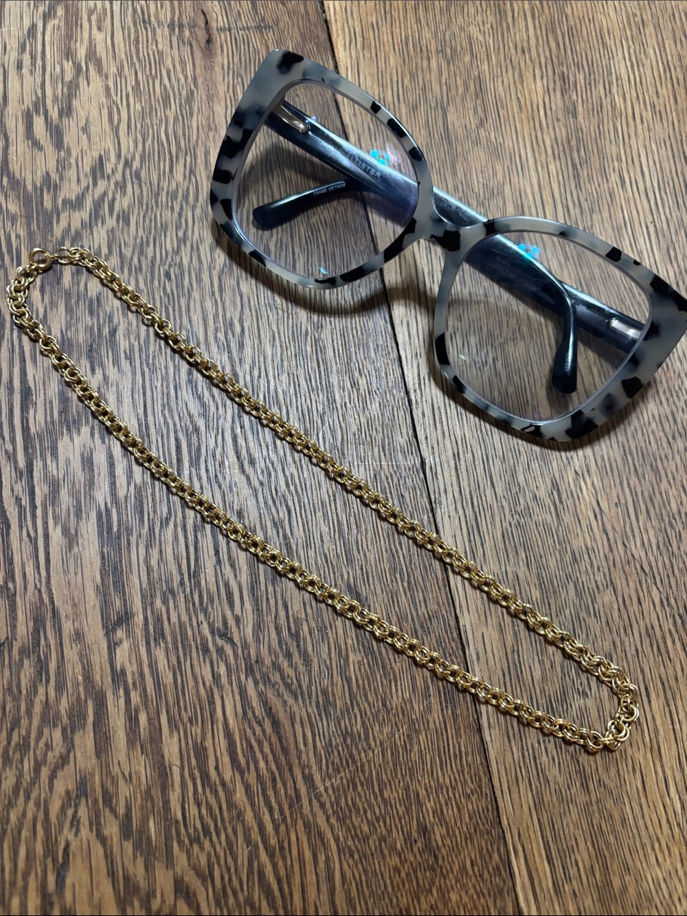 Vintage costume Gold Rope Chain choker Necklace for Women